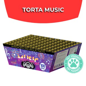 TORTA X 100 TIROS MUSIC